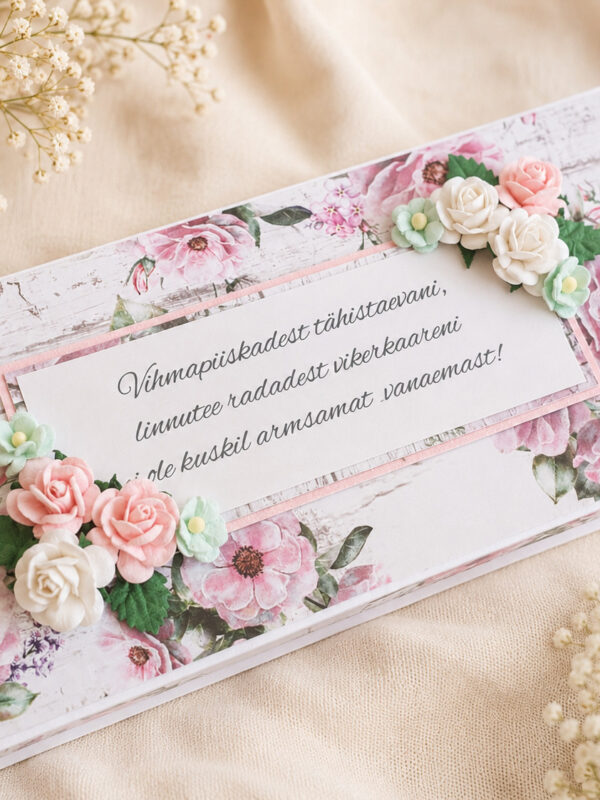šokolaaditasku vanaemale Šokolaaditaskuga kaart vanaemale